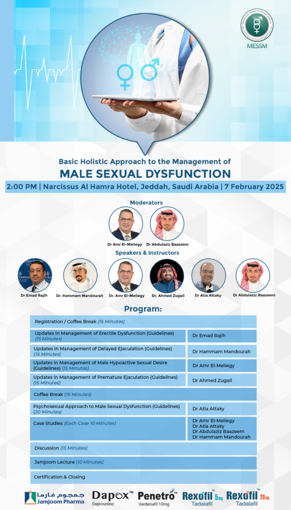 Jeddah  Workshop (Basic Holistic Approach to the Management of Male Sexual Dysfunction)