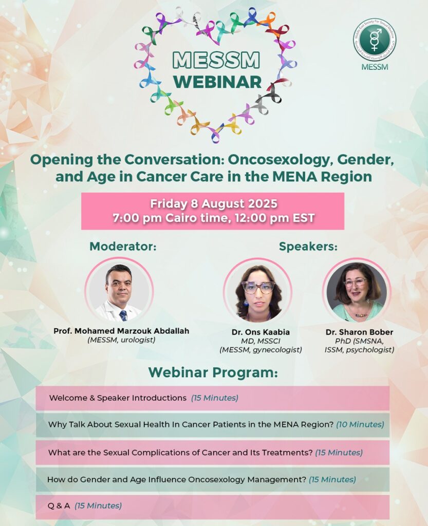 Opening the Conversation: Oncosexology, Gender, and Age in Cancer Care in the MENA Region